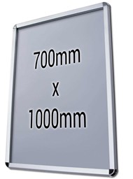 Zeige Details für Klapprahmen 700x1000mm mit Sicherheitsverschluss (32mm Profil) Bild von Klapprahmen 700x1000mm mit Sicherheitsverschluss (32mm Profil)