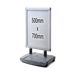 Kundenstopper Wetterfest Senkrecht Kundenstopper Wetterfest Senkrecht