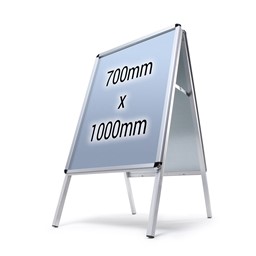 Zeige Details für Kundenstopper wetterfest (70cm x 100cm) Bild von Kundenstopper wetterfest (70cm x 100cm)