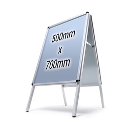 Zeige Details für Kundenstopper wetterfest (50cm x 70cm) Bild von Kundenstopper wetterfest (50cm x 70cm)