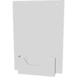 Zeige Details für Wandprospekthalter A4 Bild von Wandprospekthalter A4