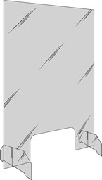 Spuckschutz Hochformat Spuckschutz Hochformat