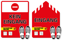 Zeige Details für Robuste Bodenkleber Eingang / Kein Eingang Bild von Robuste Bodenkleber Eingang / Kein Eingang