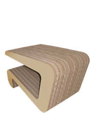 Zeige Details für Hocker aus Karton Bild von Hocker aus Karton