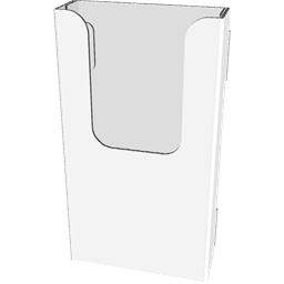 Zeige Details für Prospekthalter A6/5 Bild von Prospekthalter A6/5