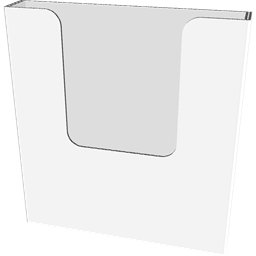 Zeige Details für Prospekthalter A4 Bild von Prospekthalter A4