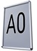 Klapprahmen A0 mit Sicherheitsverschluss (32mm Profil), Bild 1