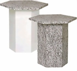 Bild von Tischplatte granit-design